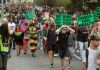 Afrique du Sud : manifestation pour la dépénalisation du cannabis au Cap Afrique du Sud : manifestation pour la dépénalisation du cannabis au Cap